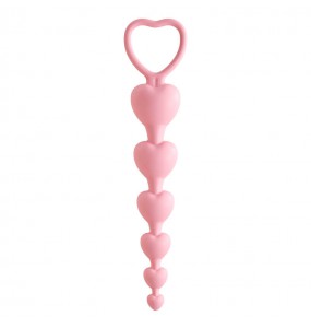 MizzZee - Heart Pull Beads Anal Plug (Beginner)